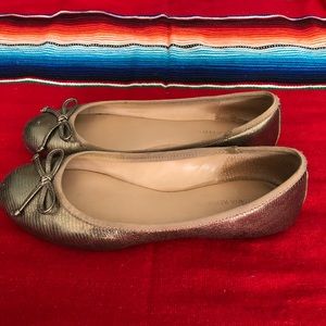 Banana Republic Ashley New Pewter Ballet Flats